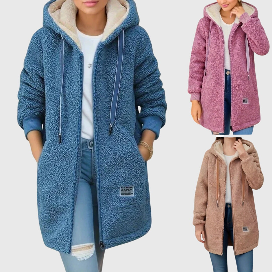 Nordivas | Naisten fleece-takki – Tyylikkyyttä ja lämpöä kylmiin päiviin