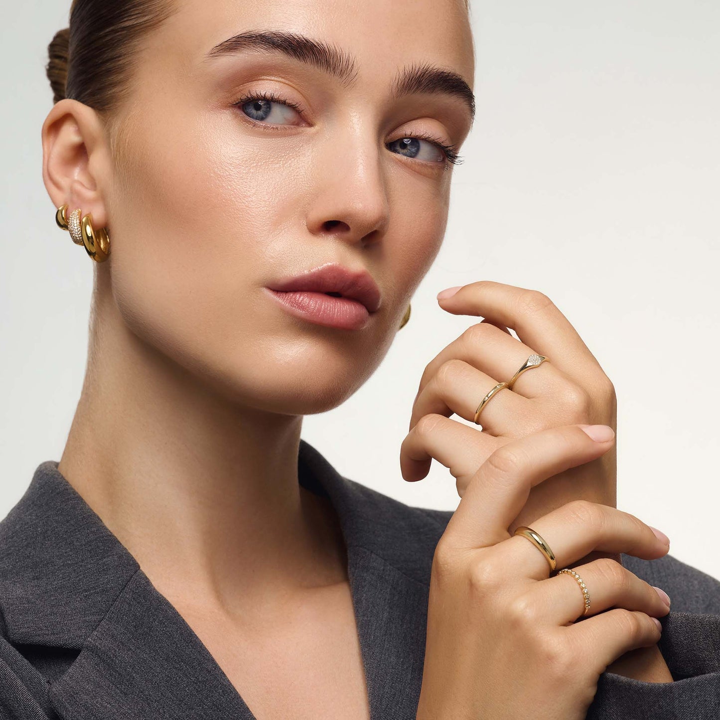 Nordivas | Midi Sormus 18k Kulta