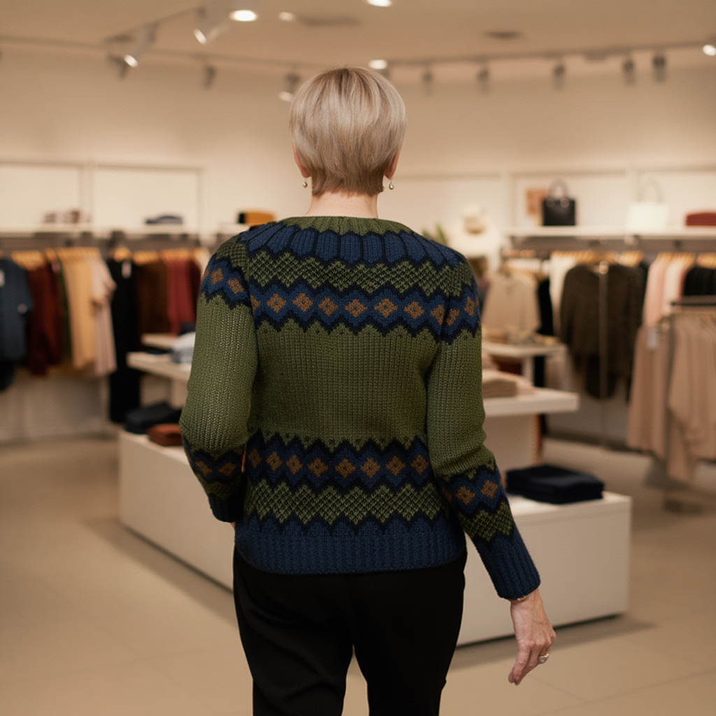 Anita™ - Viihtyisä retro-villapaita