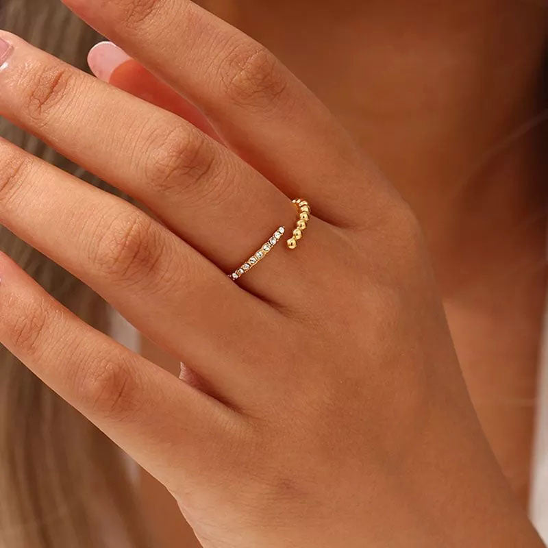 Nordivas | Shine Ring 18K Kulta