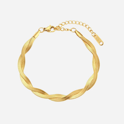 Nordivas | Kierretty Rannekoru 18K Kulta