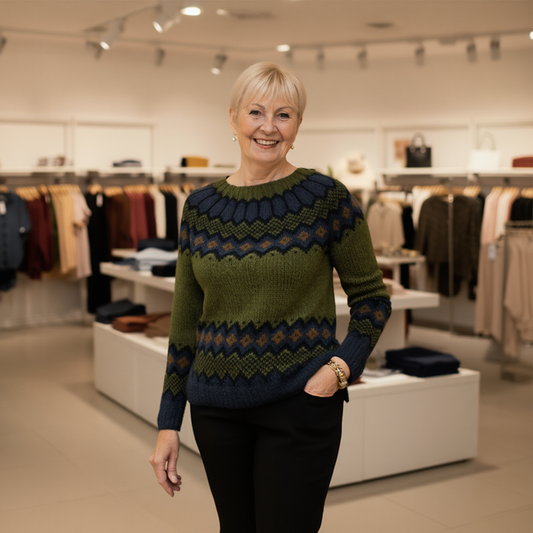 Anita™ - Viihtyisä retro-villapaita