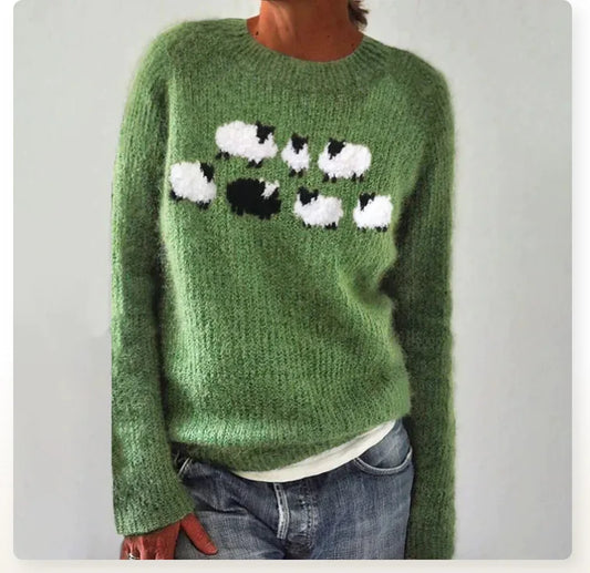 Poppy™ - Mukava retro-villapaita