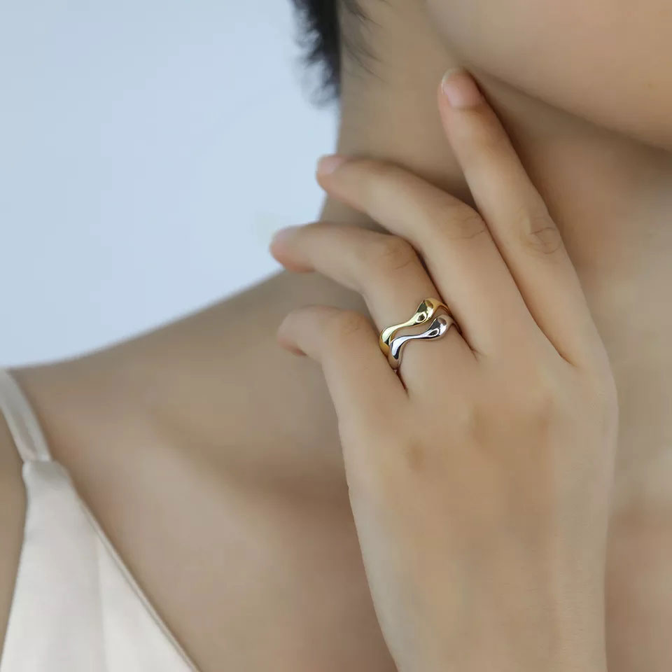Nordivas | Aalto Sormus 18K Kulta