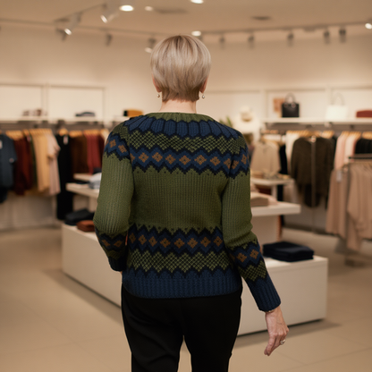 Anita™ - Viihtyisä retro-villapaita