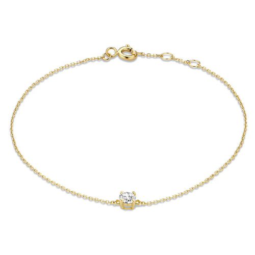 Nordivas | Rannekoru Moissanite-kivillä 14k Kullassa