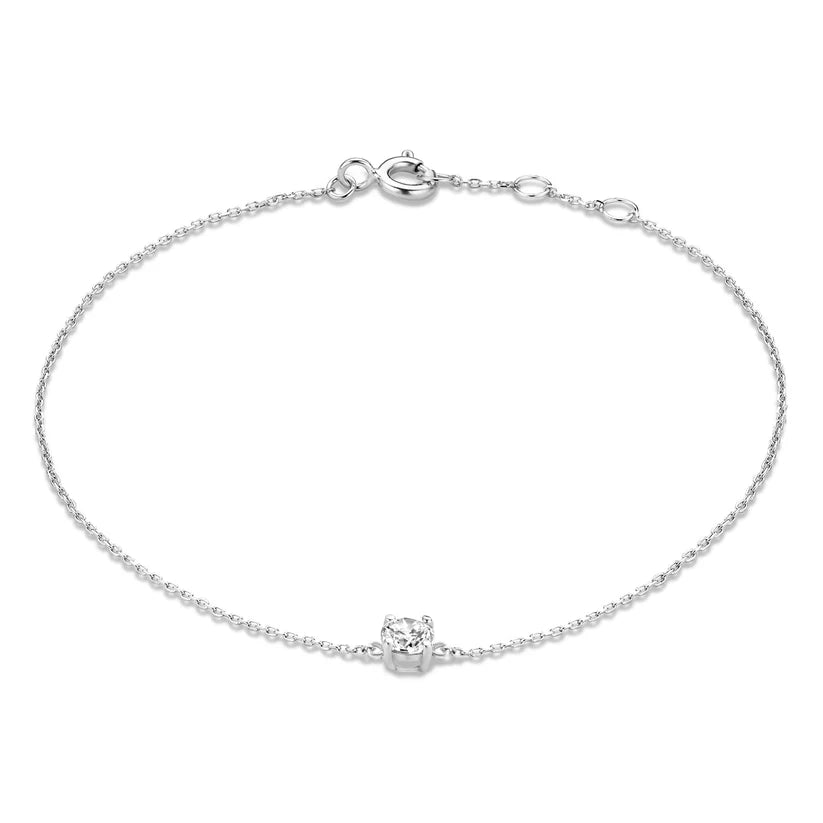 Nordivas | Rannekoru Moissanite-kivillä 14k Kullassa