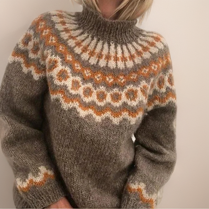 Olivia | Mukava turtleneck-villapaita