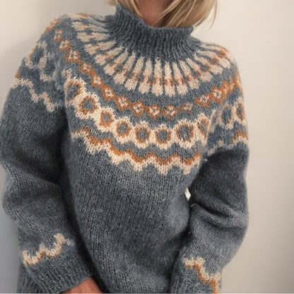 Olivia | Mukava turtleneck-villapaita